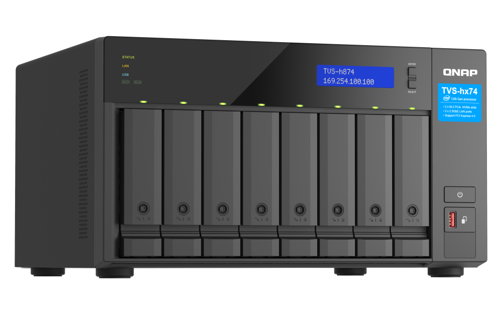 QNAP TVS-H874-I7-32G 8xSSD/HDD NAS