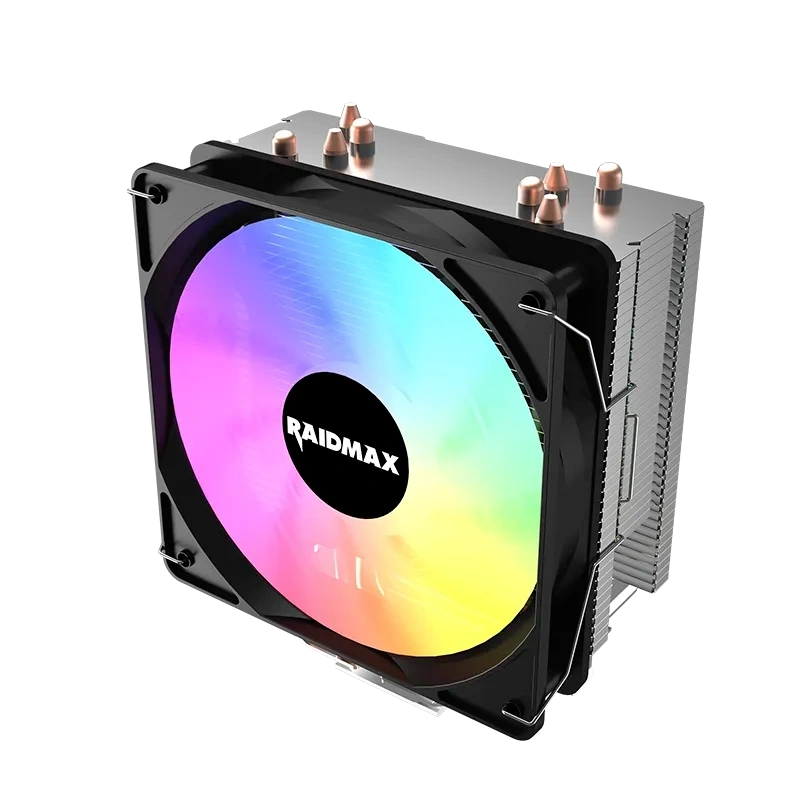 RAIDMAX AC1204K ARGB 120mm fekete processzor hűtő