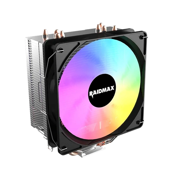 RAIDMAX AC1204K ARGB 120mm fekete processzor hűtő