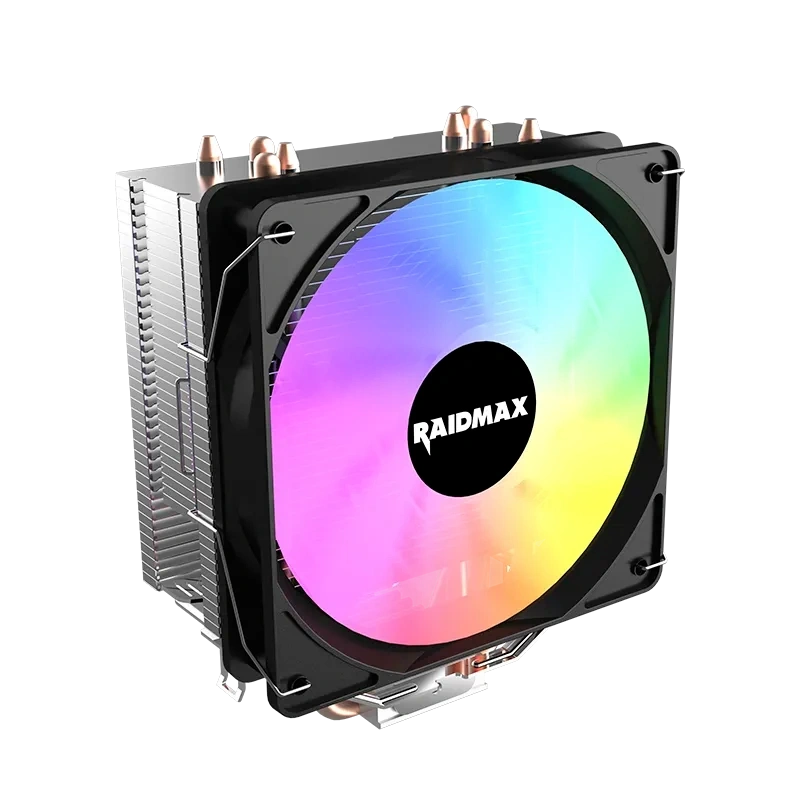 RAIDMAX AC1204K ARGB 120mm fekete processzor hűtő