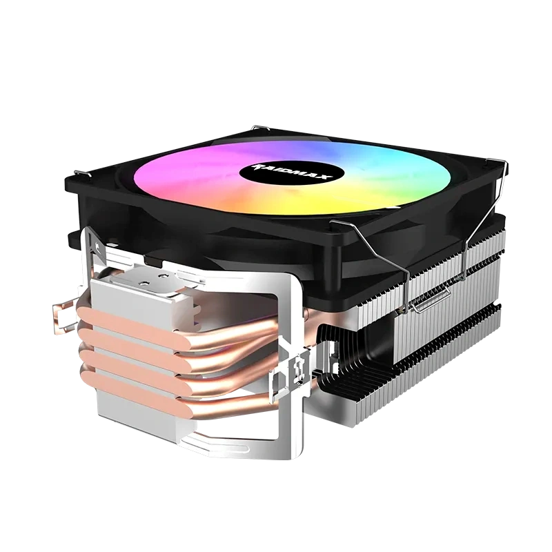 RAIDMAX AC1204K ARGB 120mm fekete processzor hűtő