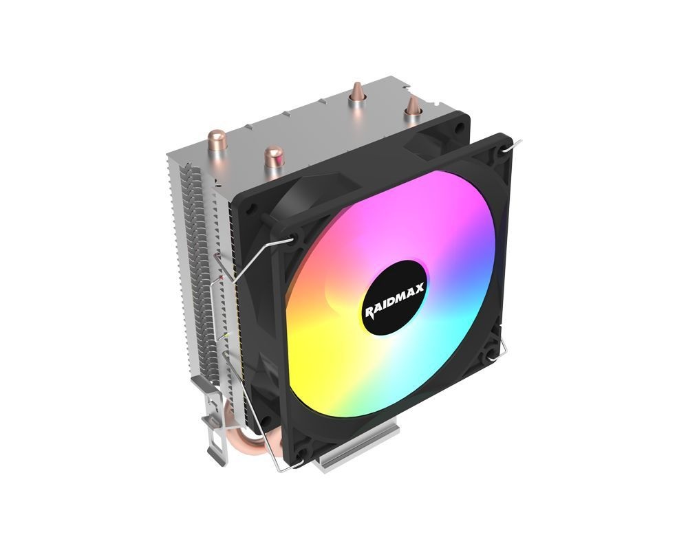 RAIDMAX AC902K ARGB 92mm fekete processzor hűtő