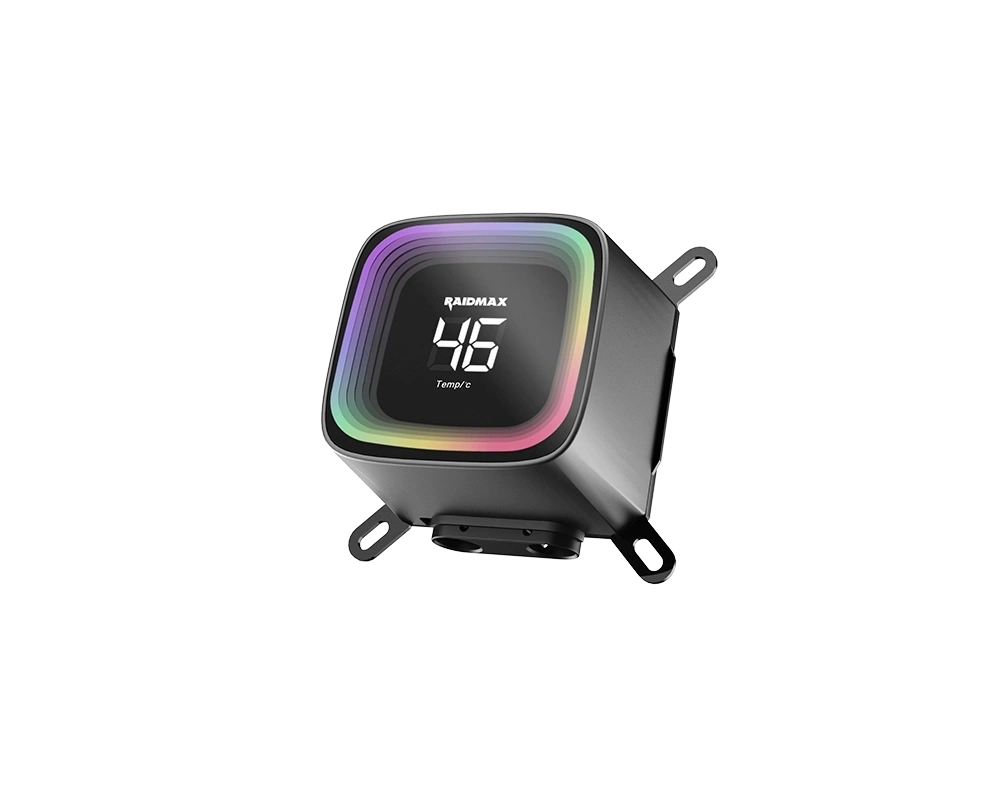 RAIDMAX DIGITAL LD360 ARGB BLACK LCD kijelzős vízhűtés