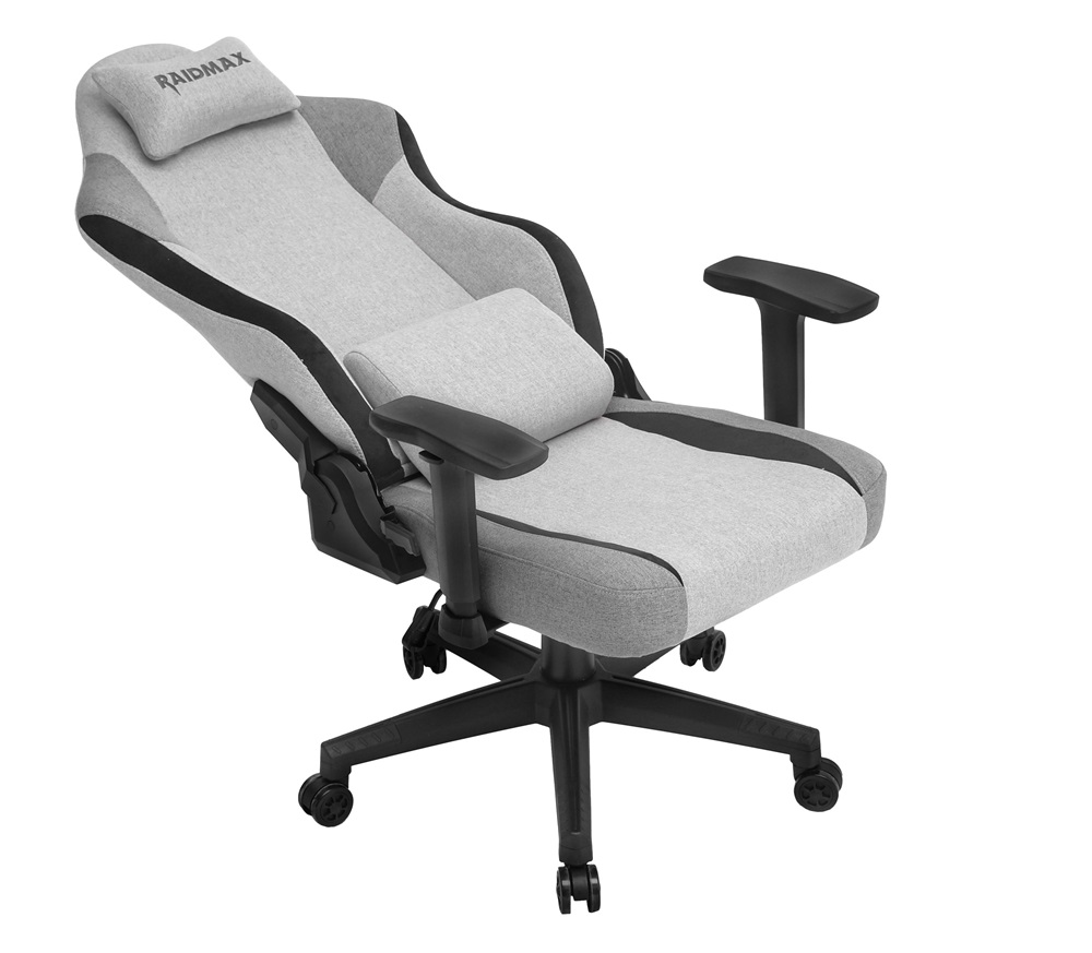 RAIDMAX DK802 szövet szürke gamer szék