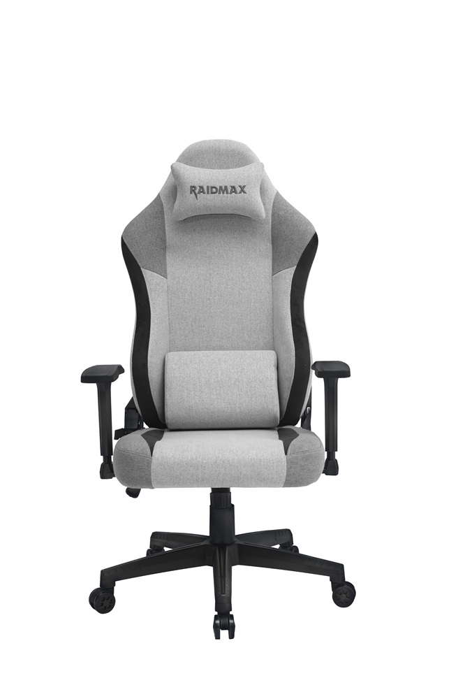 RAIDMAX DK802 szövet szürke gamer szék