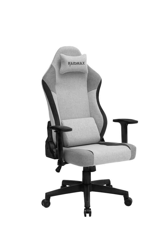 RAIDMAX DK802 szövet szürke gamer szék