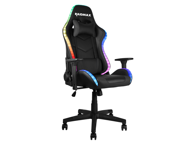 RAIDMAX Drakon DK925 fekete ARGB gamer szék