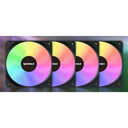 RAIDMAX X-AIR 4db 120mm RGB fekete ventilátor