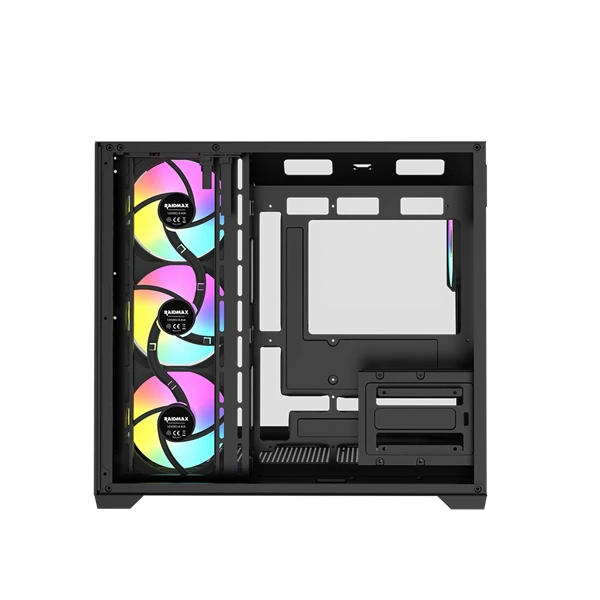 RAIDMAX i620 BLACK ATX  fekete számítógépház