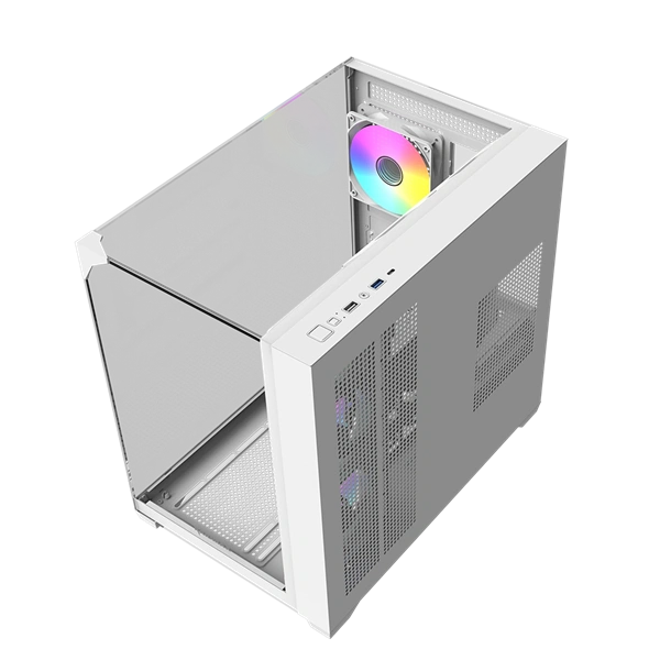 RAIDMAX i620 WHITE ATX fehér számítógépház