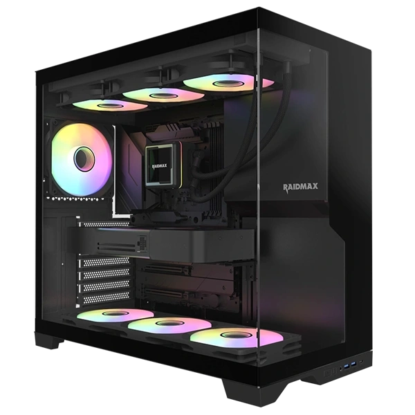 RAIDMAX i700BF BLACK ATX számítógépház