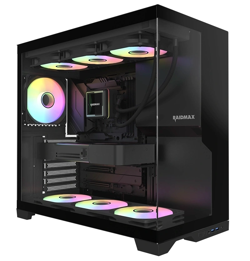 RAIDMAX i700BF BLACK ATX számítógépház