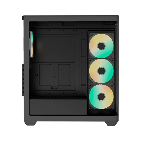 RAIDMAX i800 Chrome fekete (táp nélküli) ablakos ATX ház