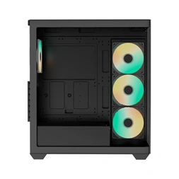 RAIDMAX i800 Chrome fekete (táp nélküli) ablakos ATX ház