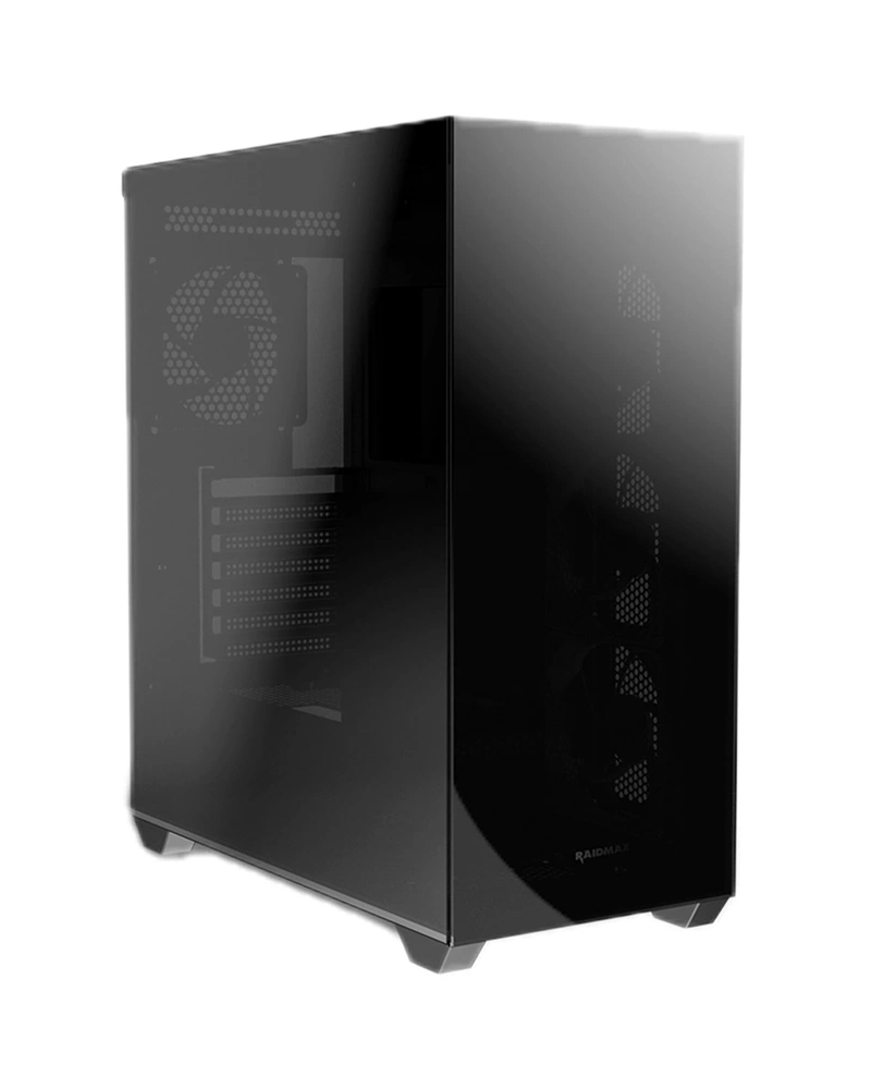 RAIDMAX i800 Chrome fekete (táp nélküli) ablakos ATX ház