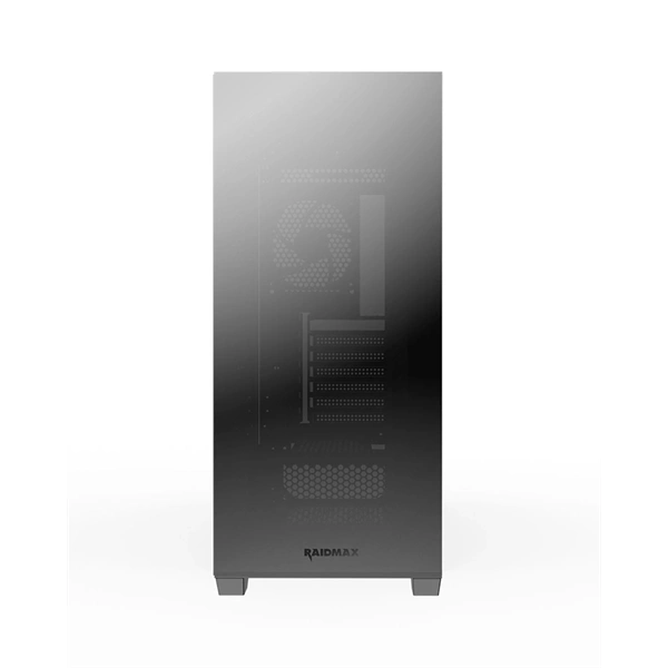 RAIDMAX i800 Chrome fekete (táp nélküli) ablakos ATX ház