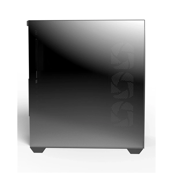 RAIDMAX i800 Chrome fekete (táp nélküli) ablakos ATX ház