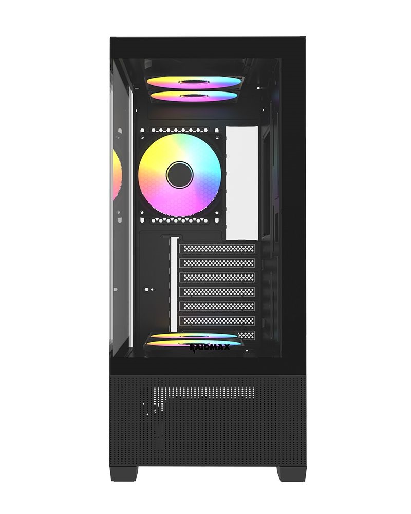 RAIDMAX i802 fekete (táp nélküli) ATX ház