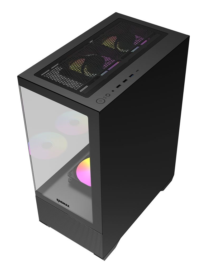 RAIDMAX i802 fekete (táp nélküli) ATX ház