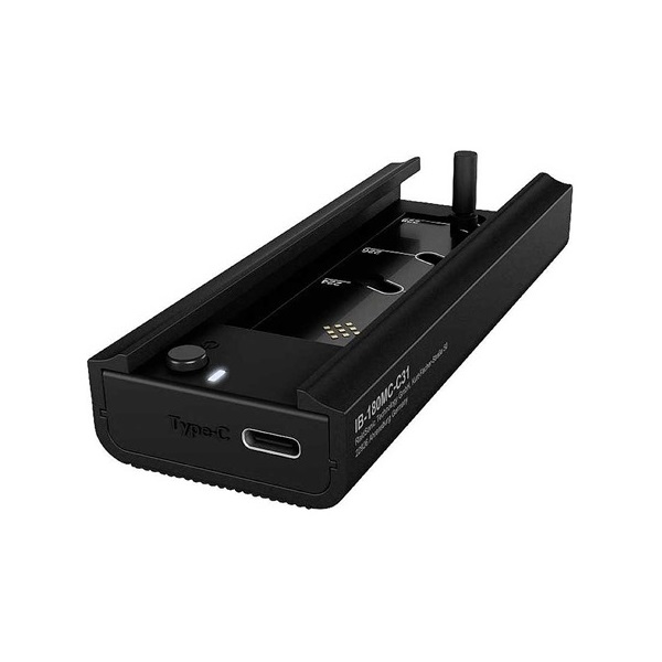 Raidsonic IB-180MC-C31 M.2 2280 PCIe NVMe / SATA3 USB3.2 Gen 2×1 C külső ház fekete