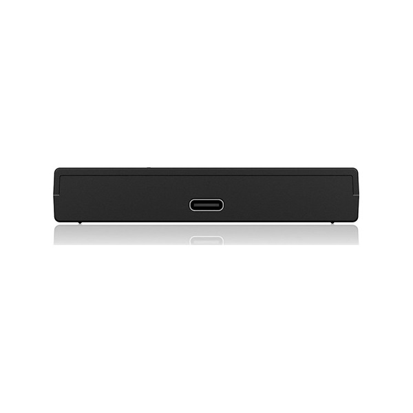 Raidsonic IB-200T-C3 2.5" SATA3 USB-C külső ház fekete (USB3.2 Gen1 Type-A/Type-C kombi kábellel)