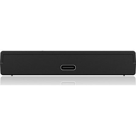 Raidsonic IB-200T-C3 2.5" SATA3 USB-C külső ház fekete (USB3.2 Gen1 Type-A/Type-C kombi kábellel)