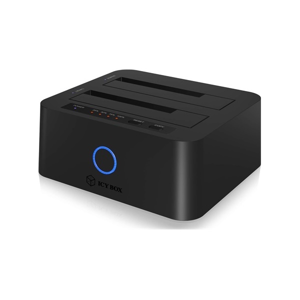Raidsonic ICY BOX CloneStation 2.5/3.5" SATA3 USB3.0 dokkoló fekete