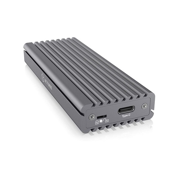 Raidsonic ICY BOX IB-1817M-C31 M.2 NGFF USB3.1 C Gen 2 külső ház szürke NVME