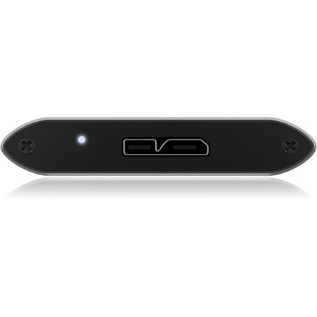 Raidsonic ICY BOX IB-182aMU3 mSATA USB3.0 külső ház fekete