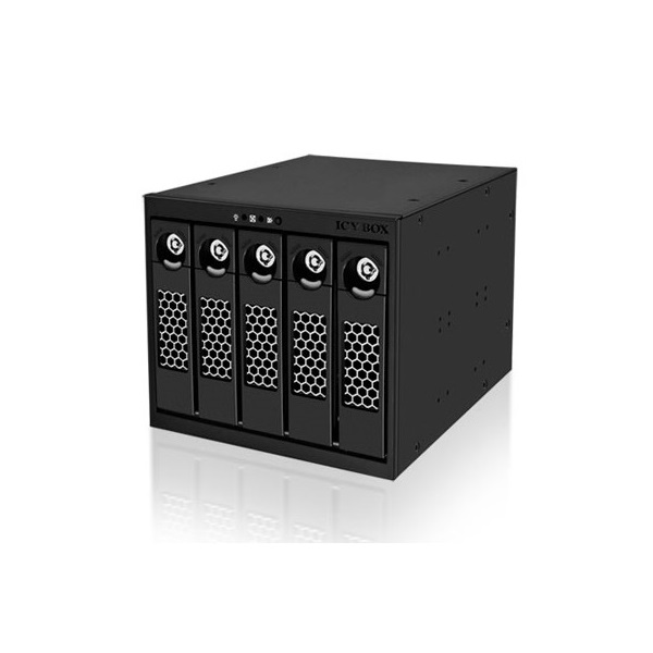 Raidsonic ICY BOX IB-555SSK HDD 3.5" backplane fekete