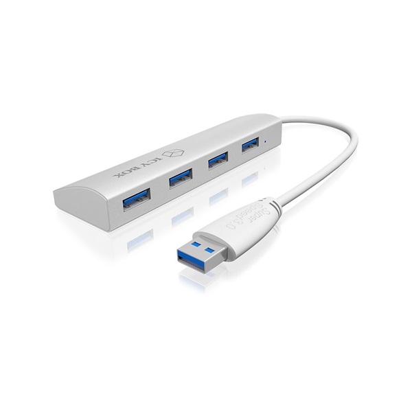 Raidsonic ICY BOX IB-AC6401 4 portos USB3.0 HUB