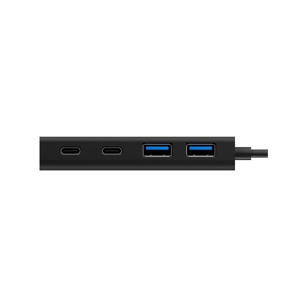 Raidsonic ICY BOX IB-HUB1426-CPD  5-portos USB-C hub fekete