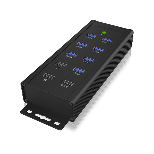 Raidsonic ICY BOX IB-HUB1703-QC3 7 portos USB3.0 hub