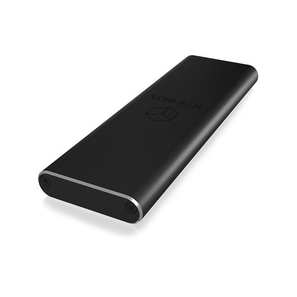 Raidsonic ICY BOX IB-183M2 M.2 NGFF M.2 SATA USB3.0 külső ház fekete (Újracsomagolt)