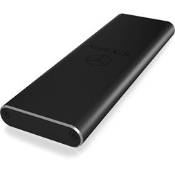 Raidsonic ICY BOX IB-183M2 M.2 NGFF M.2 SATA USB3.0 külső ház fekete (Újracsomagolt)