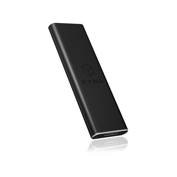 Raidsonic ICY BOX IB-183M2 M.2 NGFF M.2 SATA USB3.0 külső ház fekete (Újracsomagolt)