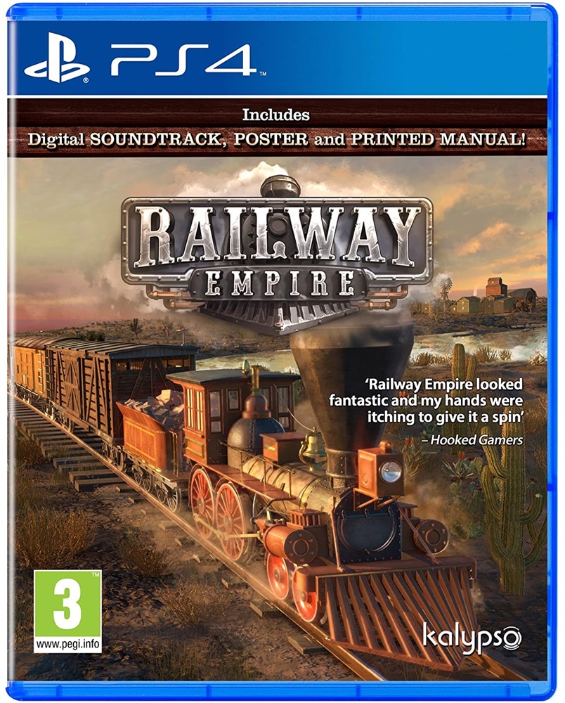 Railway Empire PS4 játékszoftver