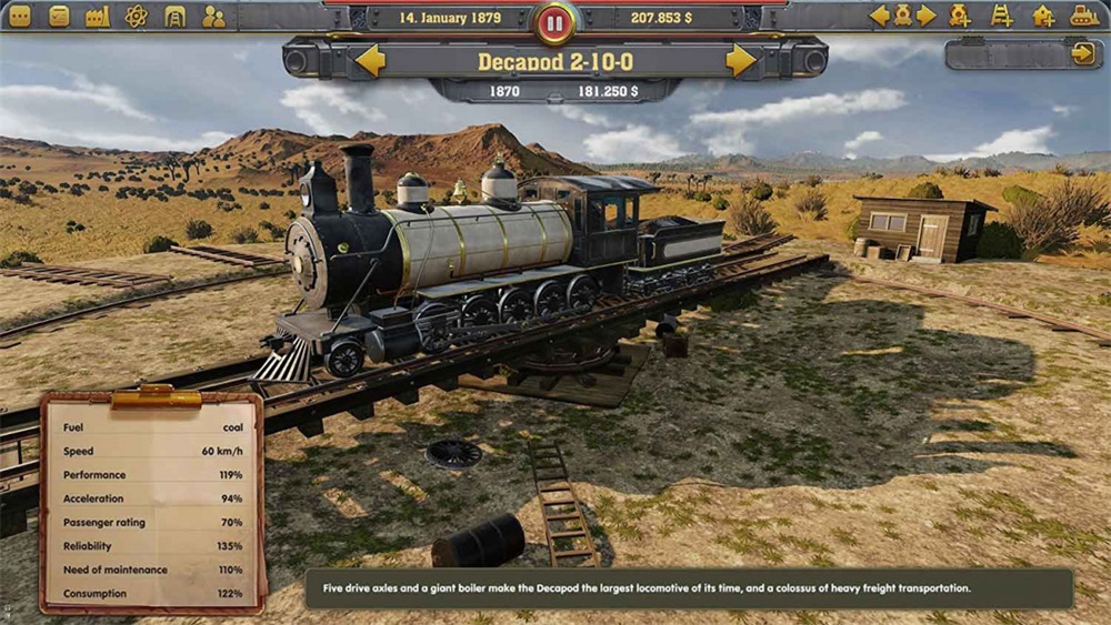 Railway Empire PS4 játékszoftver