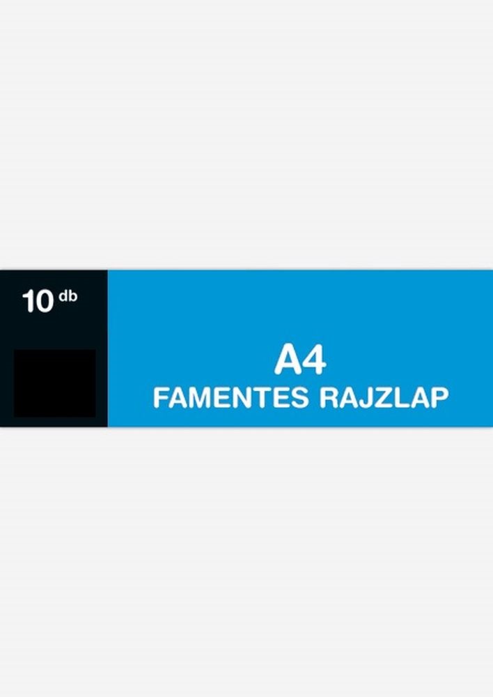 A4 120g famentes 10db rajzlap