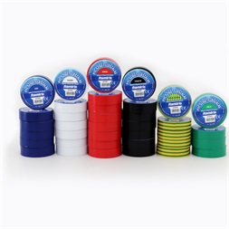 Ramiris 0,13 mm x 19 mm x 20 m zöld-sárga PVC szigetelőszalag (Újszerű)