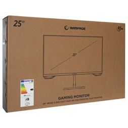 Rampage 25" CRIMSON CR25R180 FHD IPS 180Hz HDMI/DP gamer monitor