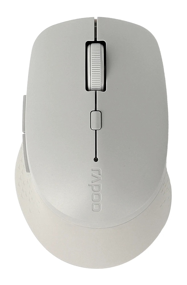 Rapoo 00184340 "M300" Bluetooth vezeték nélküli világosszürke egér (Újszerű)