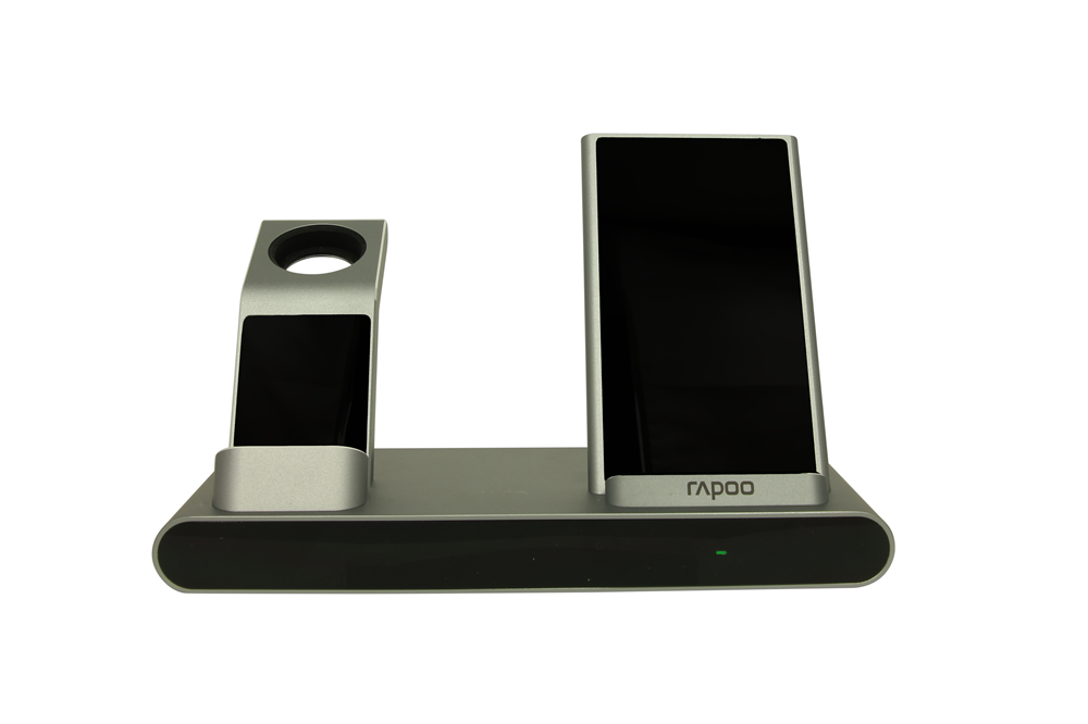 Rapoo 192042 "XC600" 3in1 vezeték nélküli mobiltelefon töltő
