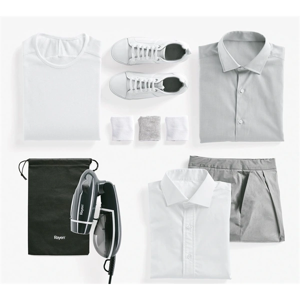 Rayen 6222 fekete-fehér úti kézi ruhagőzölő