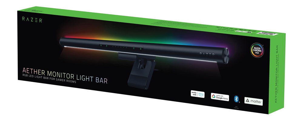 Razer Aether monitor lámpa