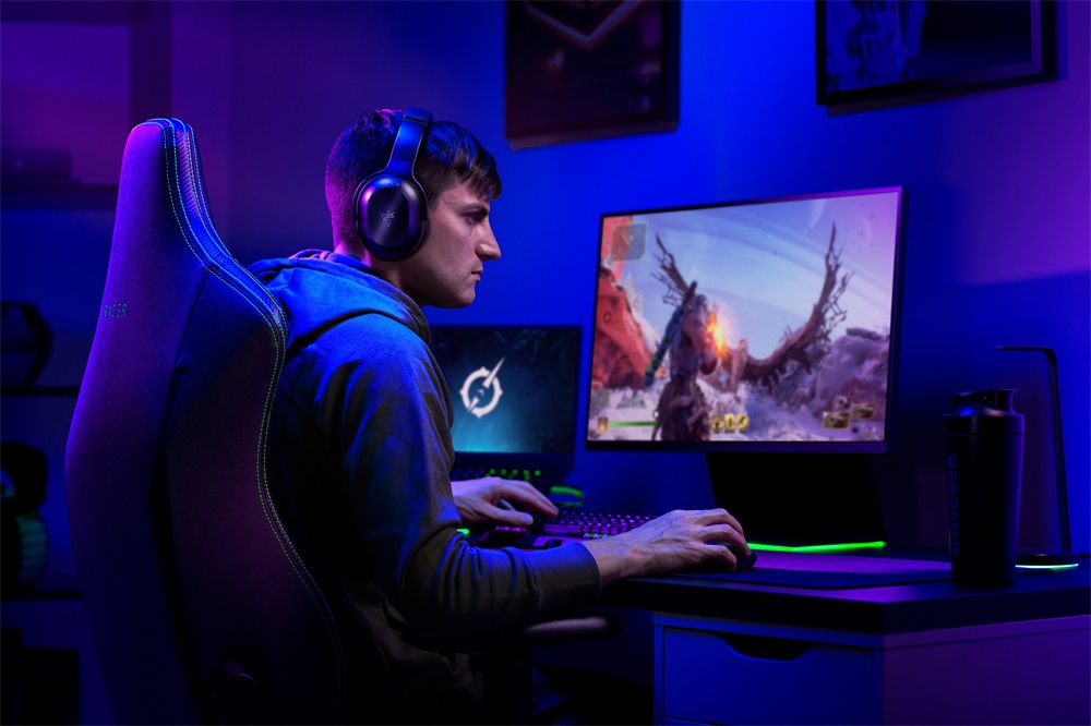 Razer Barracuda Pro vezeték nélküli fekete gamer fejhallgató