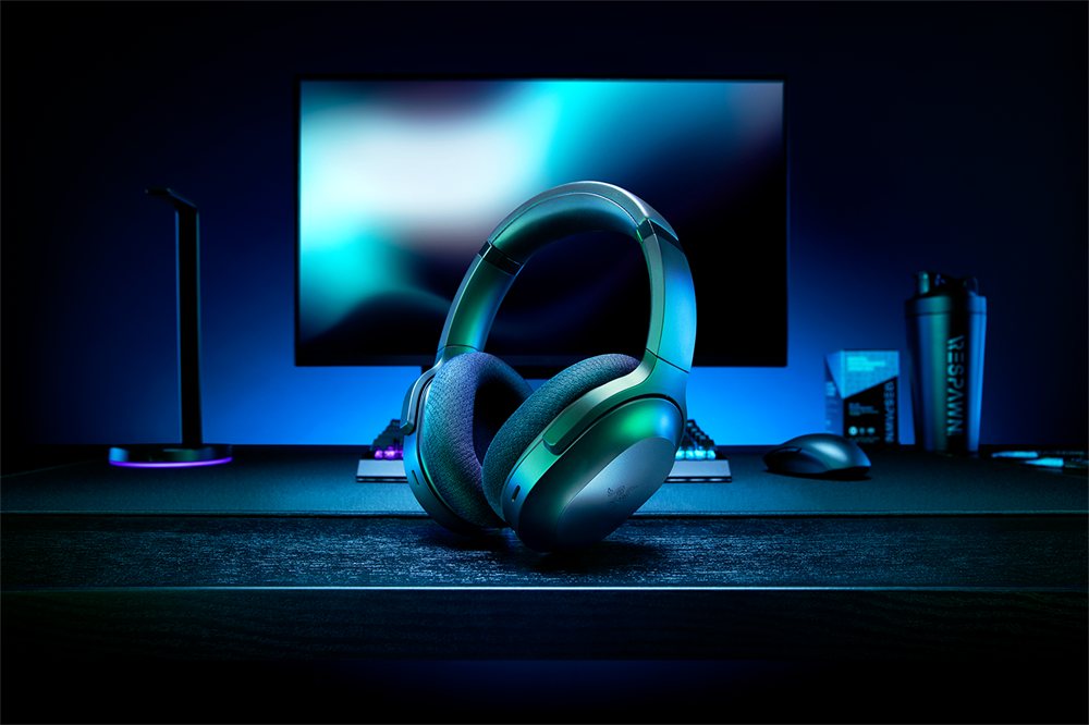 Razer Barracuda vezeték nélküli fekete gamer fejhallgató