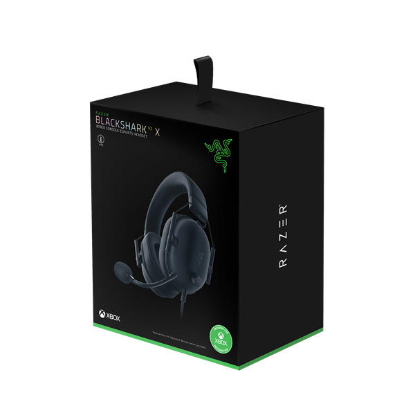 Razer BlackShark V2 X Xbox fekete gamer headset