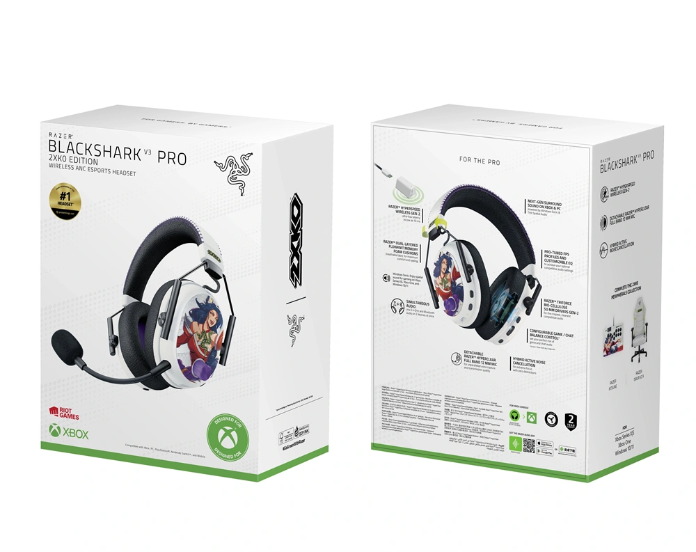Razer BlackShark V3 Pro for Xbox - 2XKO Ed. headset