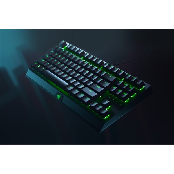 Razer BlackWidow V3 Tenkeyless (Green Switch) US RGB gamer billentyűzet